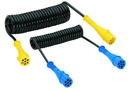 7-pins 24 volts electrical coil with plastic plugs