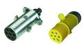 7-poliger 24-Volt-Kunststoffstecker in S-Ausf�hrung ISO 3731